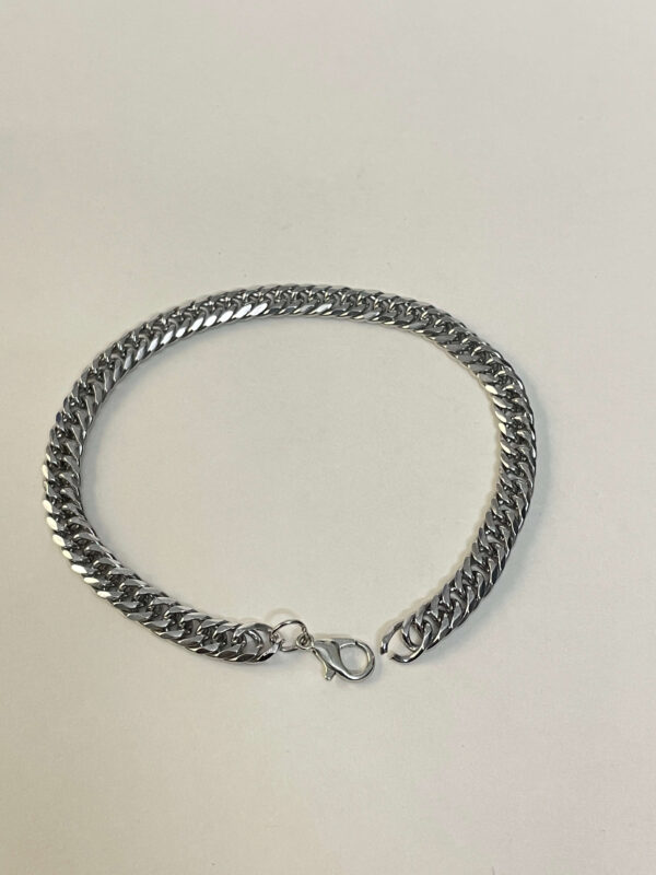 Sterling Cuban Bracelet